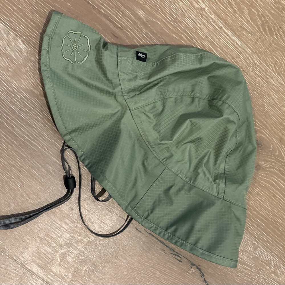 Outdoor Research Green Rainproof Bucket Hat Medium